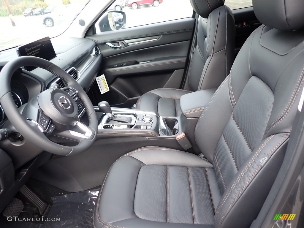 Black Interior 2021 Mazda CX-5 Grand Touring Reserve AWD Photo #139938249