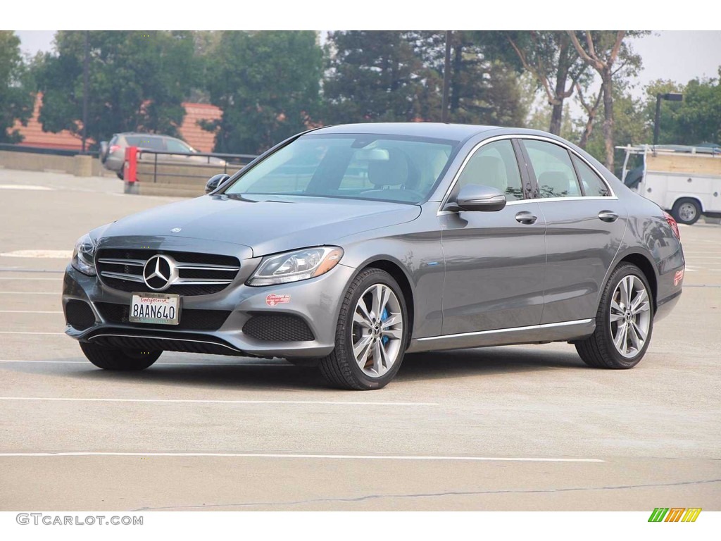 Selenite Grey Metallic 2017 Mercedes-Benz C 350e Plug-in Hybrid Sedan Exterior Photo #139938288