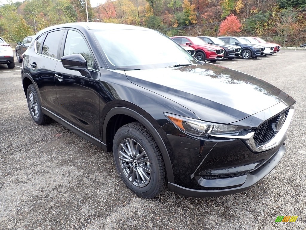 Jet Black Mica 2021 Mazda CX-5 Touring AWD Exterior Photo #139938453
