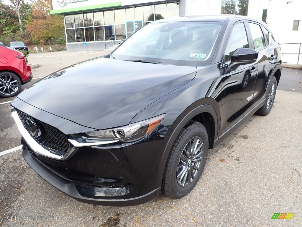 Jet Black Mica 2021 Mazda CX-5 Sport AWD Exterior Photo #139938849