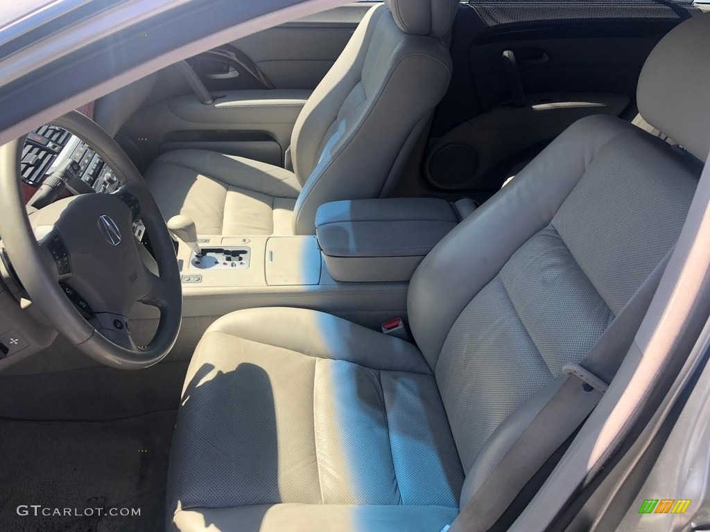 2008 RL 3.5 AWD Sedan - Platinum Frost Metallic / Taupe photo #8
