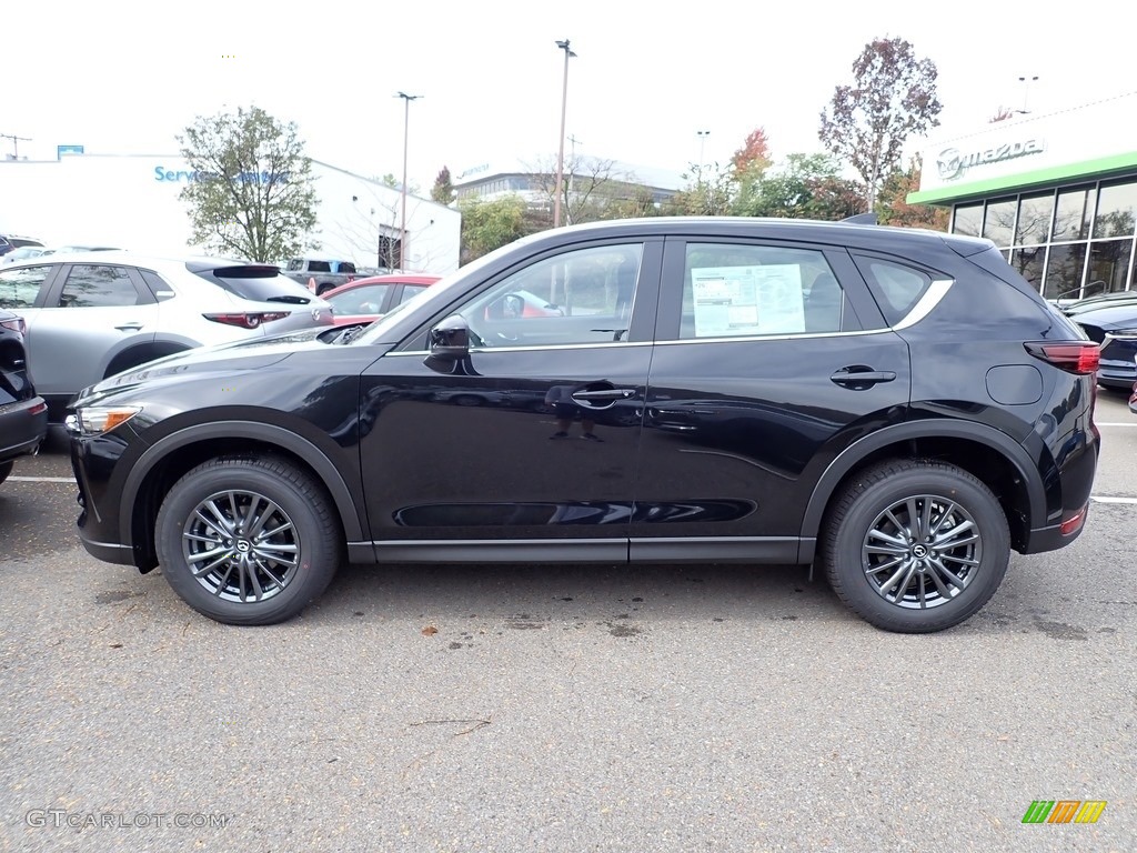 Jet Black Mica 2021 Mazda CX-5 Sport AWD Exterior Photo #139938873