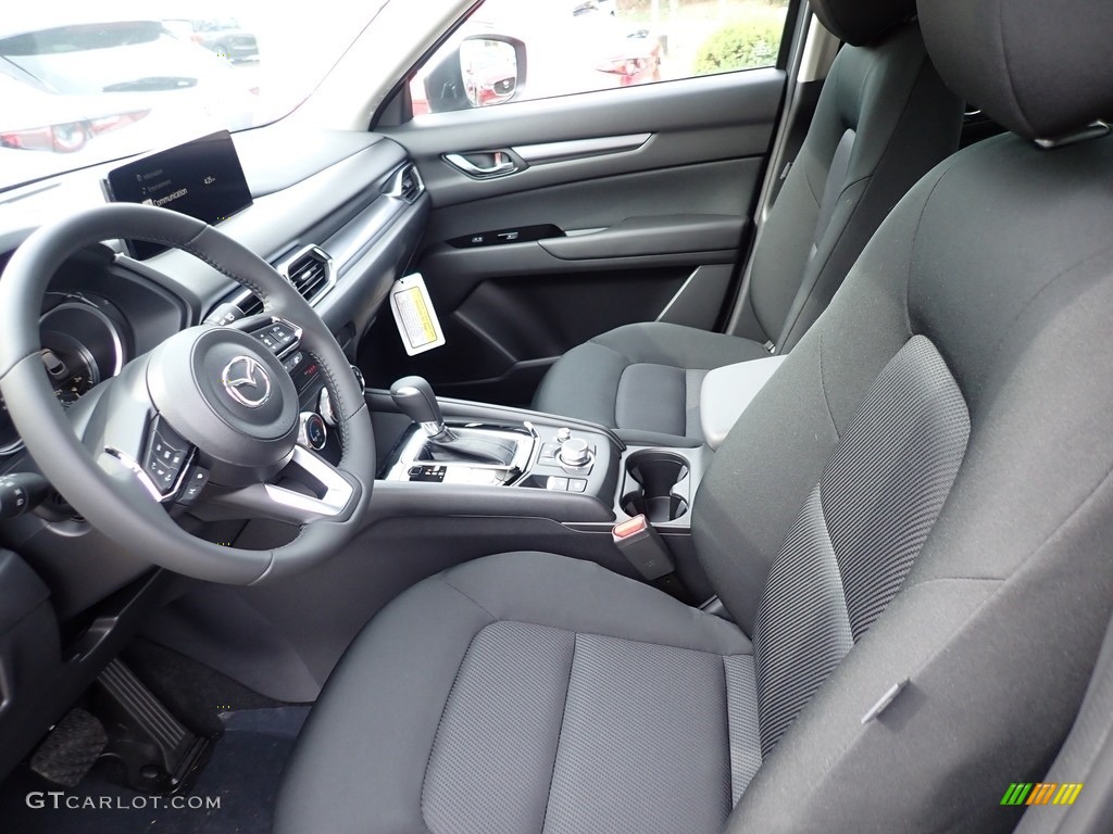 Black Interior 2021 Mazda CX-5 Sport AWD Photo #139938996