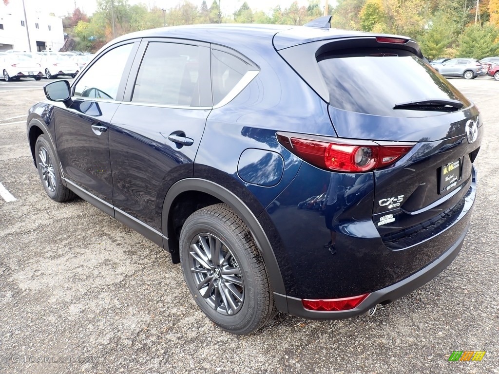 Deep Crystal Blue Mica 2021 Mazda CX-5 Touring AWD Exterior Photo #139939269