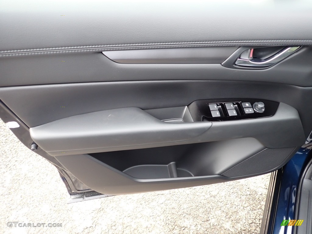 2021 Mazda CX-5 Touring AWD Black Door Panel Photo #139939386