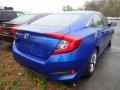 2018 Aegean Blue Metallic Honda Civic LX Sedan  photo #4