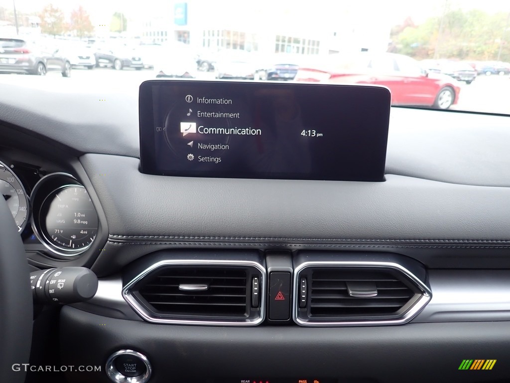 2021 CX-5 Touring AWD - Deep Crystal Blue Mica / Black photo #13