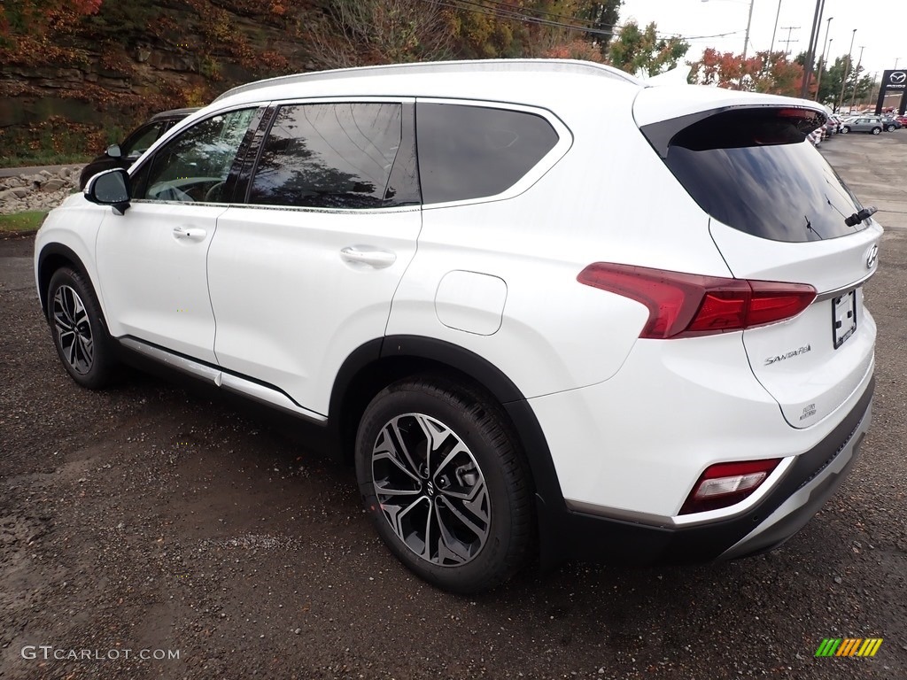 2020 Santa Fe SEL 2.0 AWD - Quartz White / Black photo #6