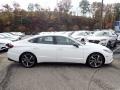 Quartz White 2021 Hyundai Sonata SEL Plus