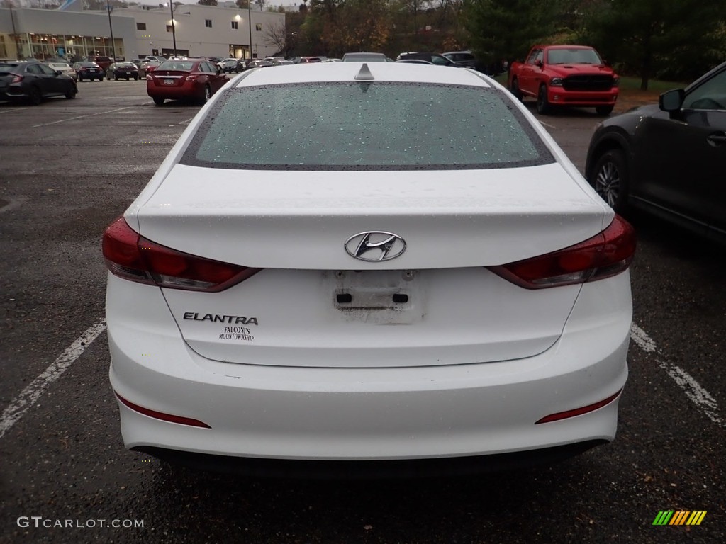 2017 Elantra Value Edition - White / Black photo #3