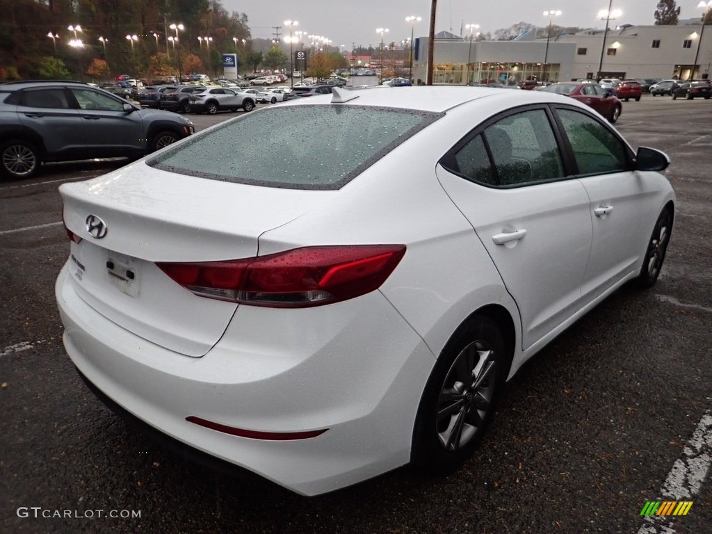 2017 Elantra Value Edition - White / Black photo #4