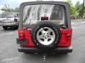 2000 Flame Red Jeep Wrangler Sport 4x4  photo #10