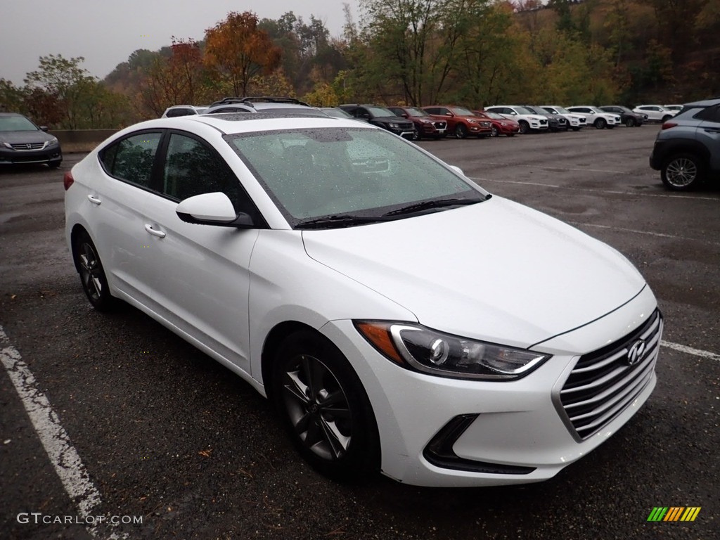 2017 Elantra Value Edition - White / Black photo #5