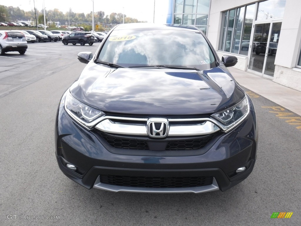 2018 CR-V EX-L AWD - Modern Steel Metallic / Gray photo #5