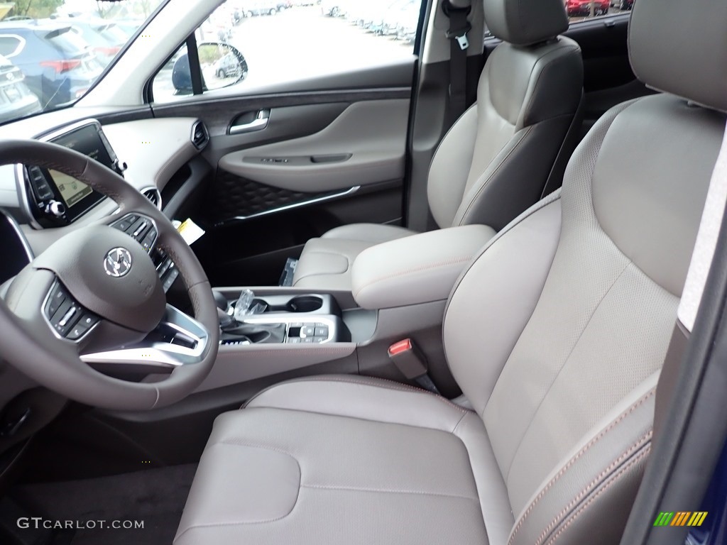 Espresso/Gray Interior 2020 Hyundai Santa Fe Limited 2.0 AWD Photo #139940760