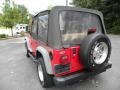 2000 Flame Red Jeep Wrangler Sport 4x4  photo #11