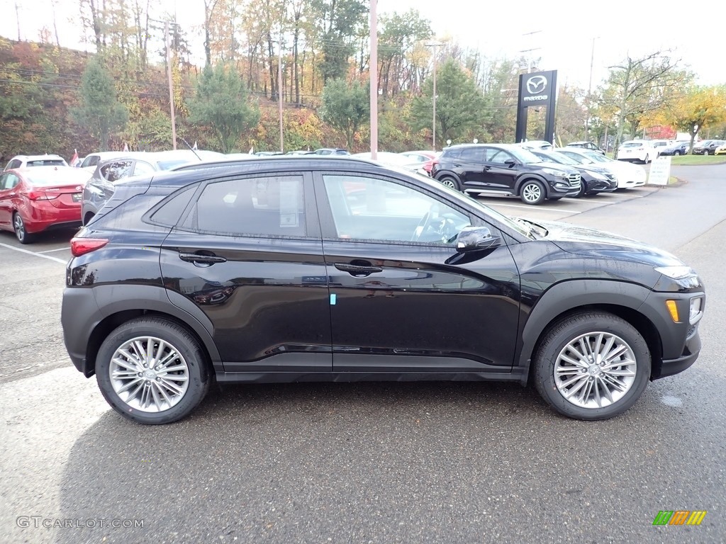 Ultra Black 2021 Hyundai Kona SEL AWD Exterior Photo #139940880