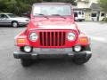 2000 Flame Red Jeep Wrangler Sport 4x4  photo #13