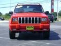 1997 Flame Red Jeep Cherokee 4x4  photo #2