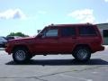 1997 Flame Red Jeep Cherokee 4x4  photo #4