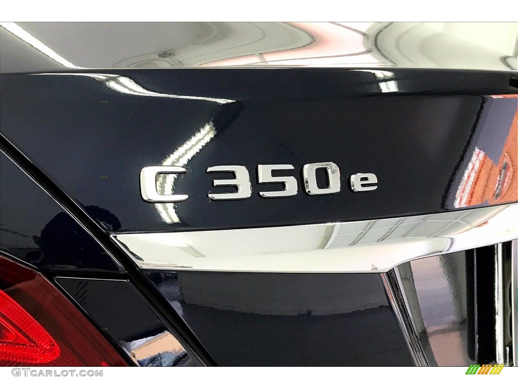 2018 C 350e Plug-in Hybrid Sedan - Brilliant Blue Metallic / Crystal Grey/Black photo #31