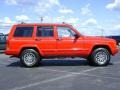 1997 Flame Red Jeep Cherokee 4x4  photo #8