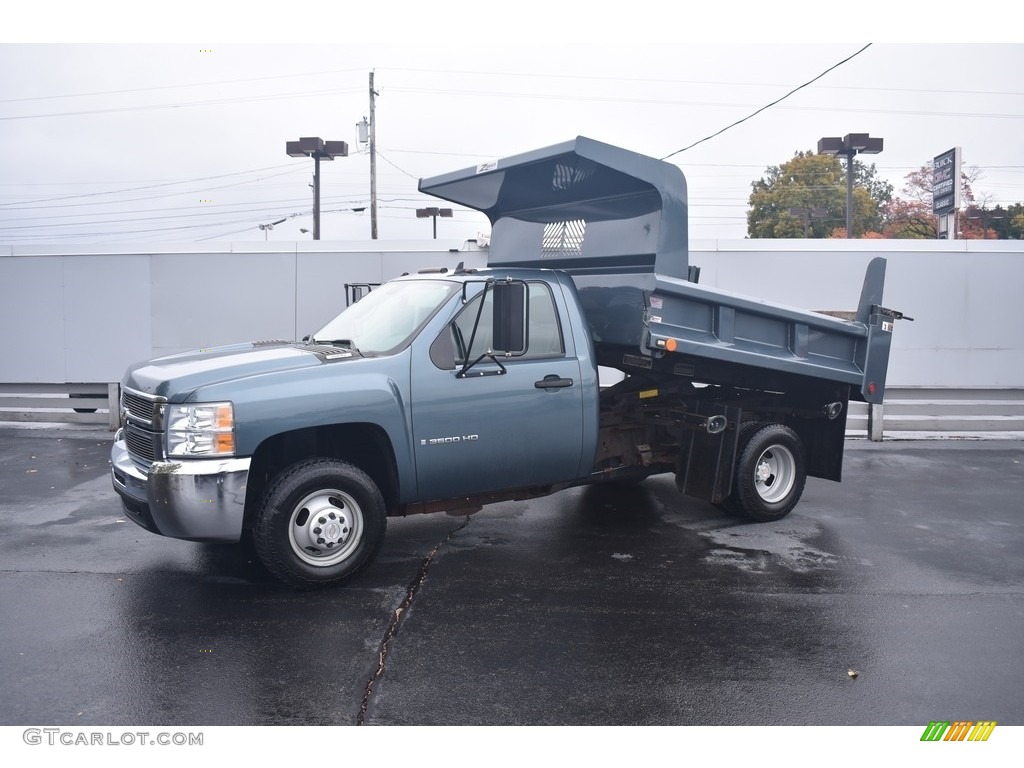 2007 Chevrolet Silverado 3500HD Regular Cab Chassis Dump Truck Exterior Photos