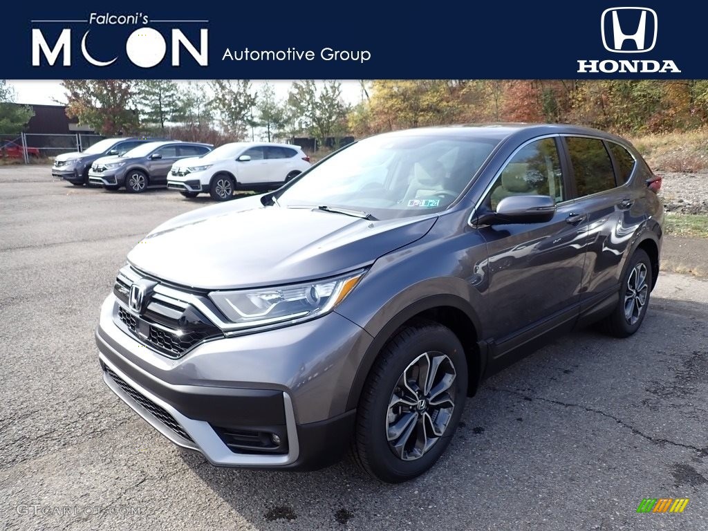 2020 CR-V EX AWD - Modern Steel Metallic / Gray photo #1