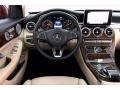 Silk Beige/Black Dashboard Photo for 2017 Mercedes-Benz C #139943607