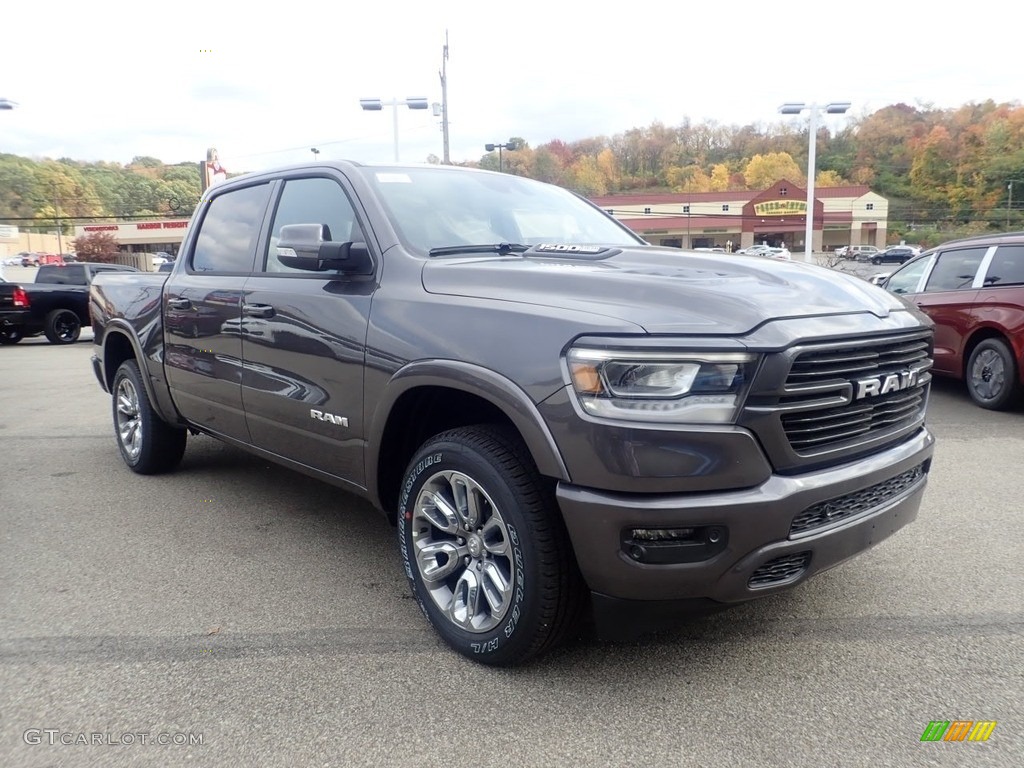 Granite Crystal Metallic 2021 Ram 1500 Laramie Crew Cab 4x4 Exterior Photo #139943664