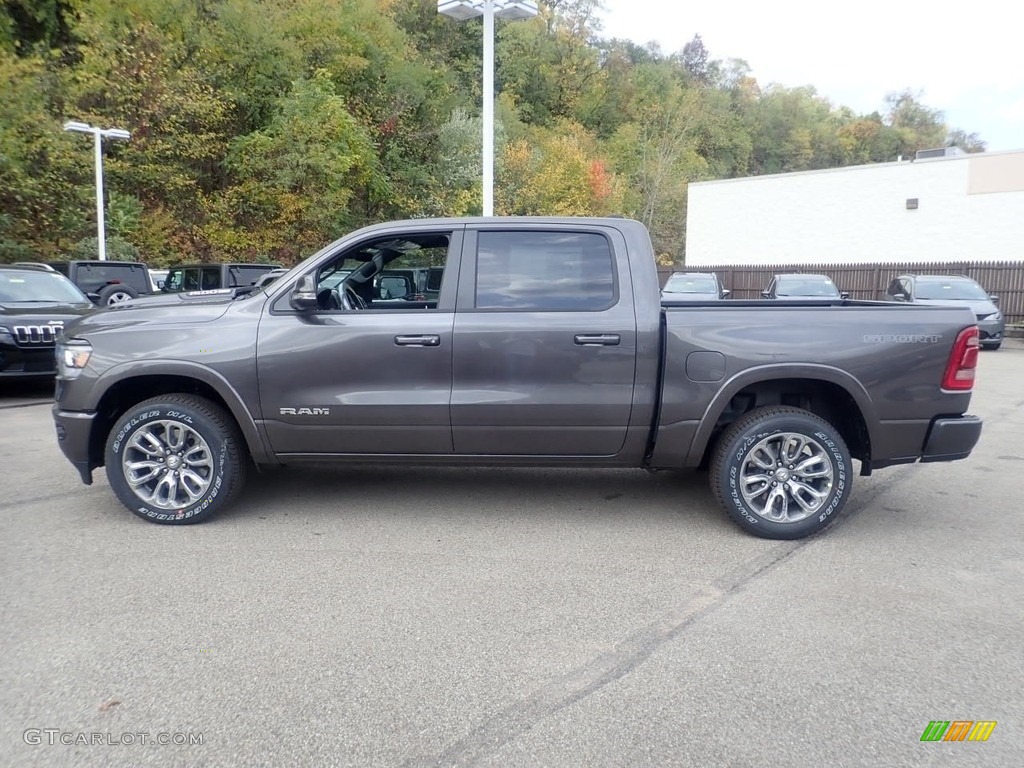 Granite Crystal Metallic 2021 Ram 1500 Laramie Crew Cab 4x4 Exterior Photo #139943739