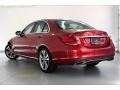  2017 C 350e Plug-in Hybrid Sedan designo Cardinal Red Metallic