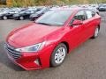 2020 Scarlet Red Pearl Hyundai Elantra SE  photo #5