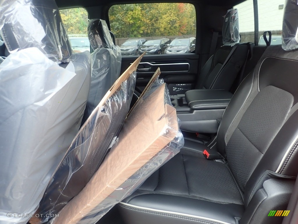 Black Interior 2021 Ram 1500 Laramie Crew Cab 4x4 Photo #139944390