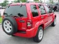 2005 Flame Red Jeep Liberty Limited  photo #2