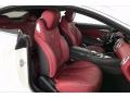 designo Bengal Red/Black 2017 Mercedes-Benz S 550 4Matic Coupe Interior Color