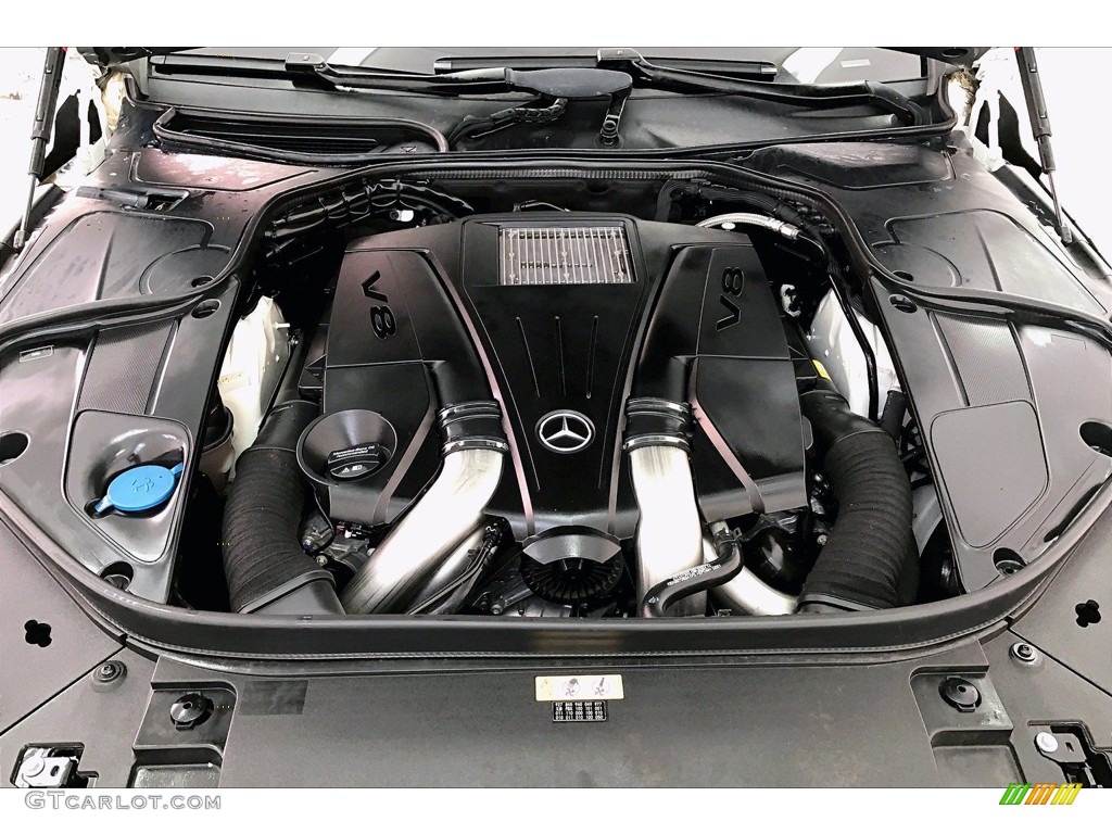 2017 Mercedes-Benz S 550 4Matic Coupe 4.7 Liter DI biturbo DOHC 32-Valve VVT V8 Engine Photo #139945590