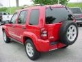 2005 Flame Red Jeep Liberty Limited  photo #5