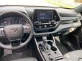 Black 2021 Toyota Highlander XSE AWD Dashboard