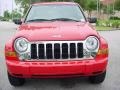 2005 Flame Red Jeep Liberty Limited  photo #8