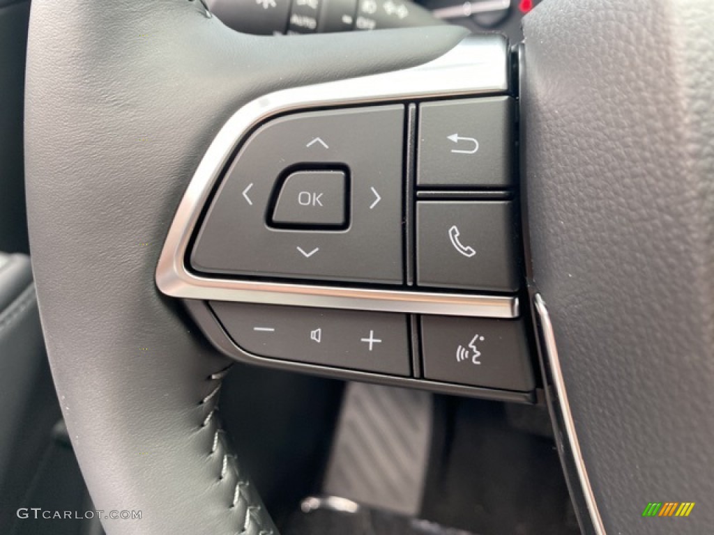 2021 Toyota Highlander XSE AWD Black Steering Wheel Photo #139946295