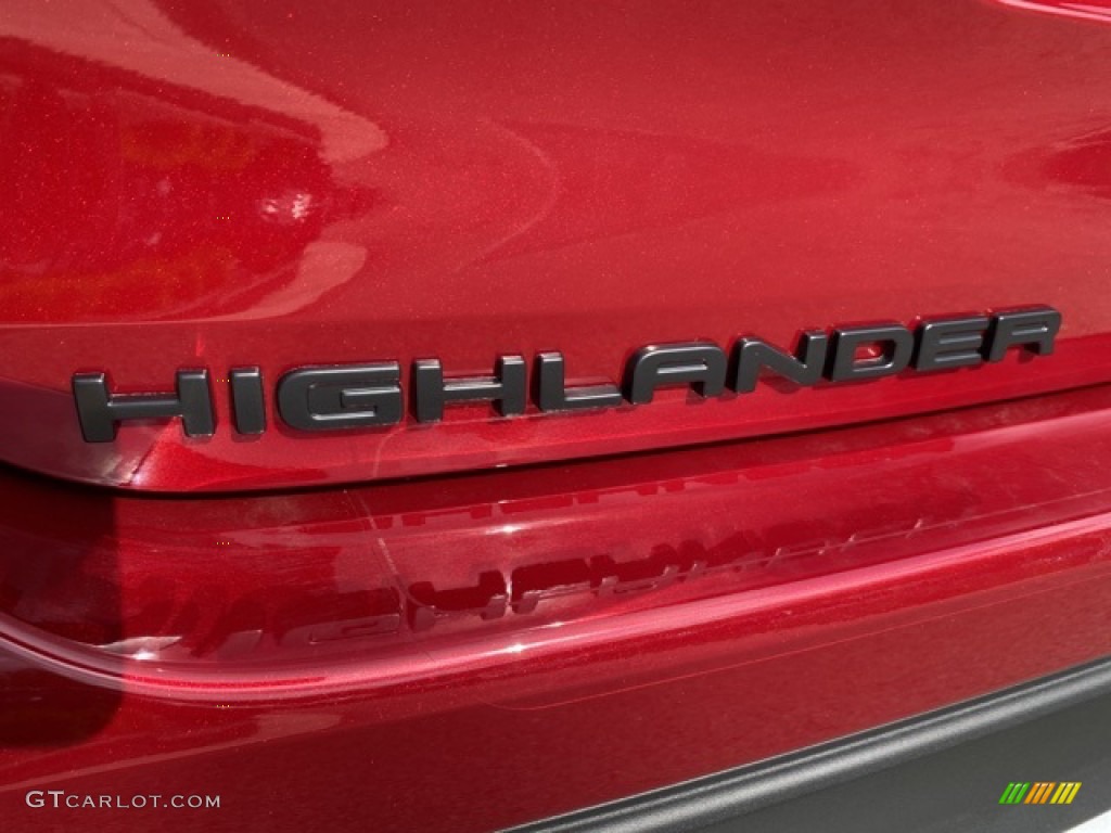 2021 Toyota Highlander XSE AWD Marks and Logos Photo #139946565
