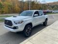 Wind Chill Pearl 2021 Toyota Tacoma TRD Sport Double Cab 4x4 Exterior