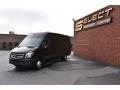Jet Black 2016 Mercedes-Benz Sprinter 3500 High Roof Passenger Conversion Van