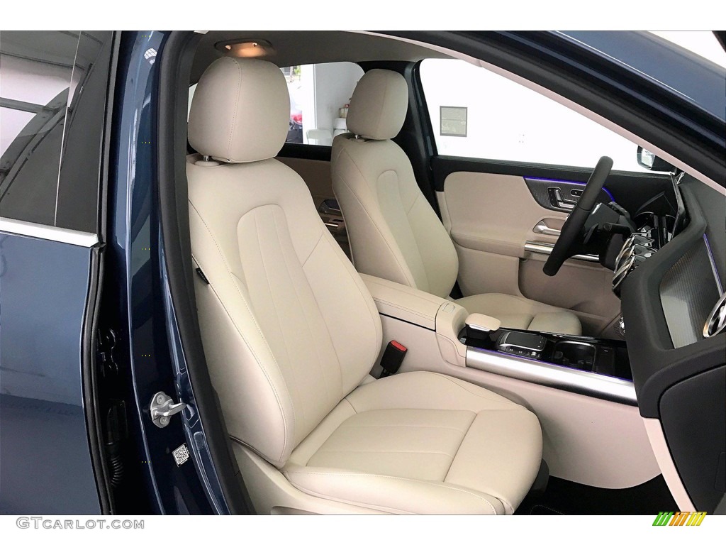 2021 GLA 250 - Denim Blue Metallic / Macchiato Beige photo #5