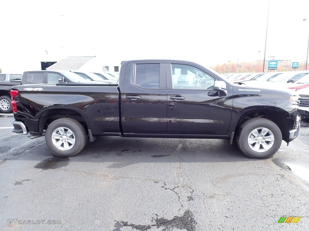 2021 Silverado 1500 LT Double Cab 4x4 - Black / Jet Black photo #6