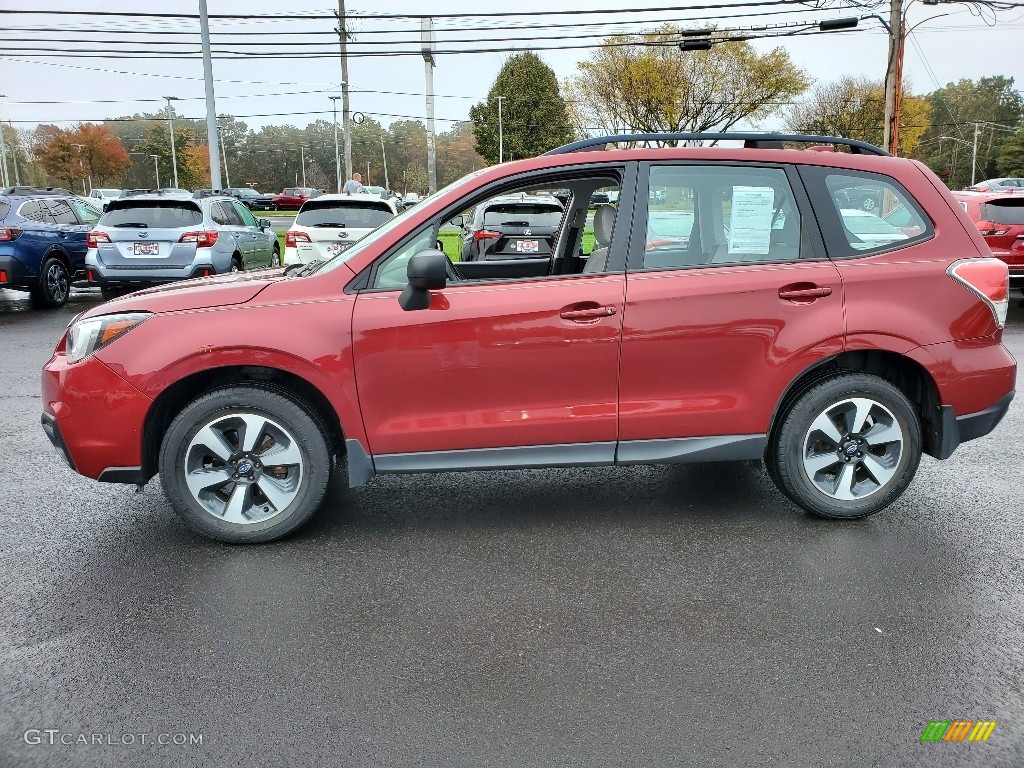 Venetian Red Pearl 2017 Subaru Forester 2.5i Exterior Photo #139947765