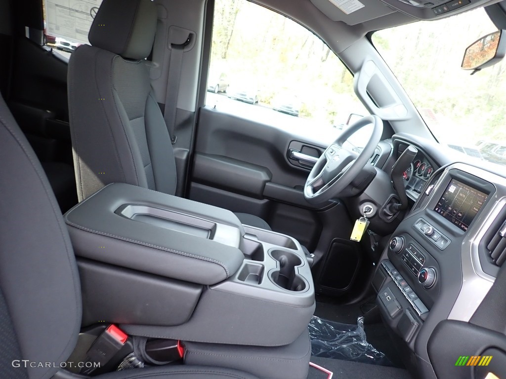 2021 Silverado 1500 Custom Double Cab 4x4 - Red Hot / Jet Black photo #9
