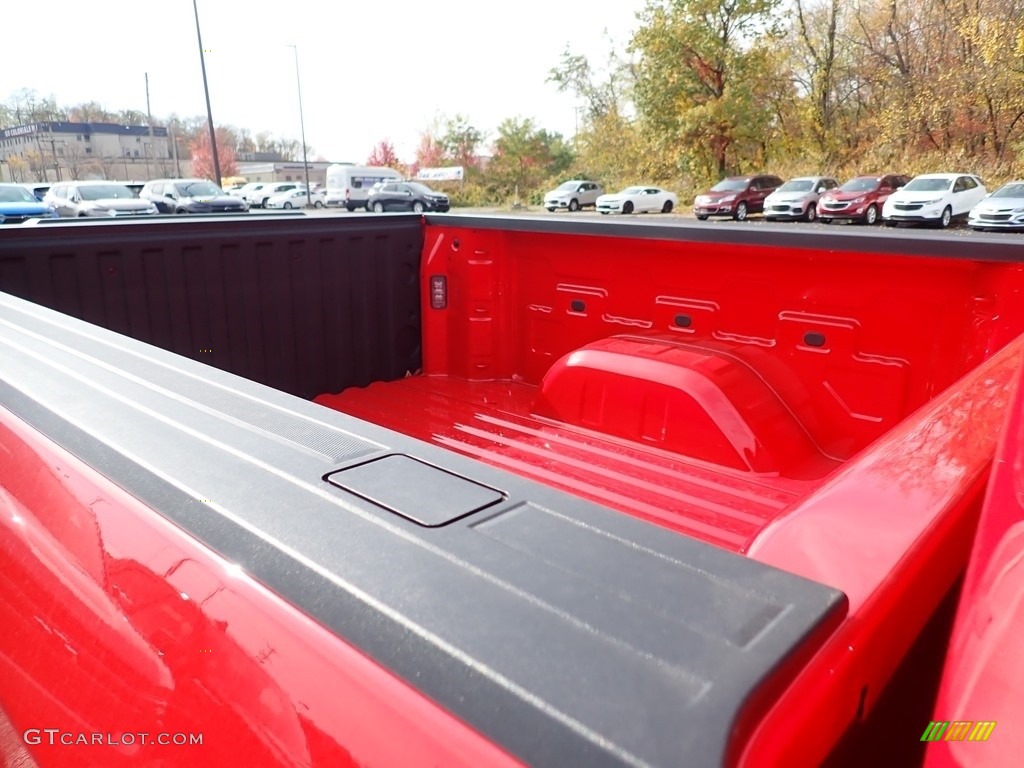 2021 Silverado 1500 Custom Double Cab 4x4 - Red Hot / Jet Black photo #12