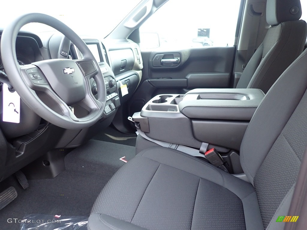 2021 Silverado 1500 Custom Double Cab 4x4 - Red Hot / Jet Black photo #13